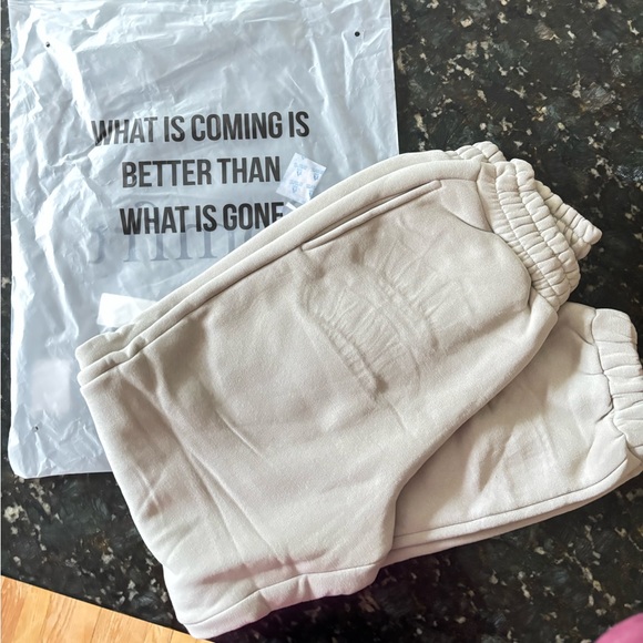 Comfrt Pants - Comfrt Travel Essentials Sweatpants XS Stone